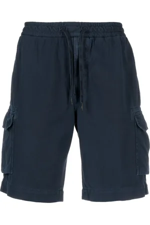 Circolo Men Bermudas - Cargo-pocket drawstring-waist shorts
