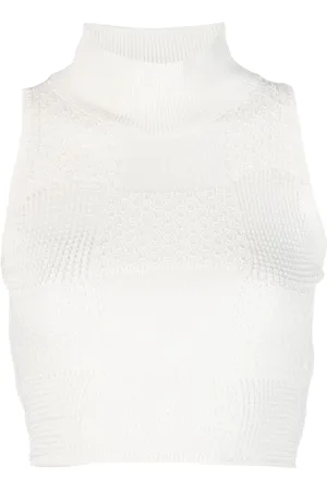 Woolrich X Daniëlle Cathari high-neck knitted cropped top
