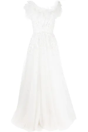 Jenny Packham Angel Eyes flared maxi dress