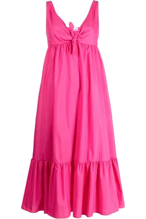 RED Valentino Bow-detail tiered dress