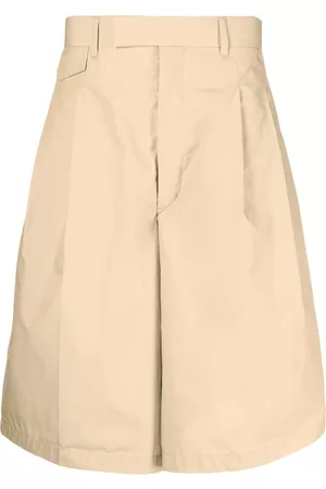 TOGA VIRILIS Wide-leg cotton shorts