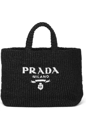 Prada Raffia tote bag