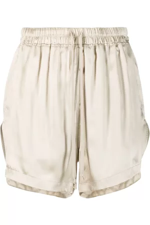 Rick Owens Drawstring silk shorts