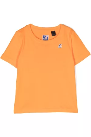 K-Way Logo-patch cotton T-shirt