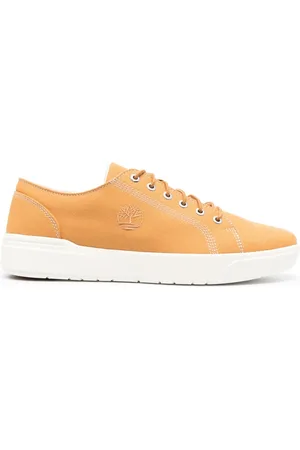Timberland Men Sneakers - Embroidered-logo low-top sneakers
