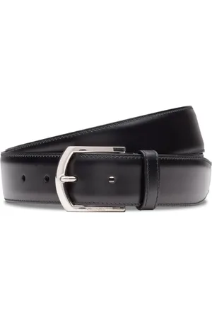 Church's Men Belts - Polished buckle-fastening leather belt