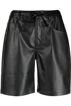 Proenza Schouler Faux leather mid-length shorts