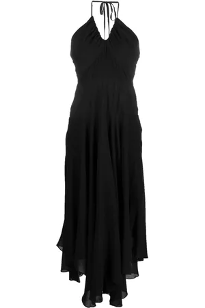 DKNY Crinkle rayon maxi dress