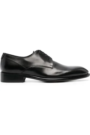 Doucal's Men Shoes - Polished-finish leather derby shoes