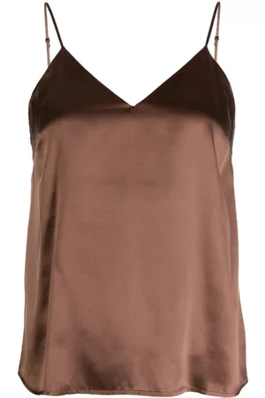 JNBY Satin-finish silk tank top