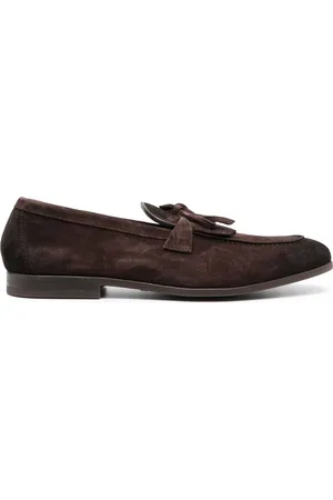 Doucal's Men Loafers - Tassel-detail suede loafers