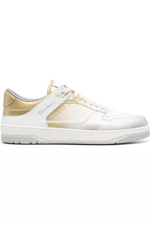 santoni Illon logo-print sneakers