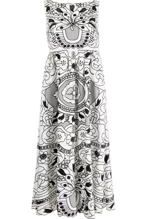 RED Valentino Graphic-print sleeveless dress
