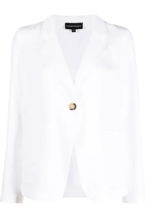 Emporio Armani Cut-out detail blazer