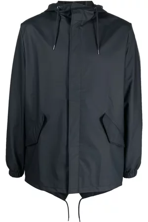 Rains Men Parkas - Drawstring-waist parka jacket