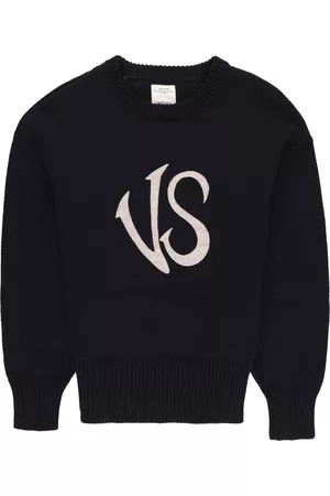 VISVIM Logo-print knitted jumper