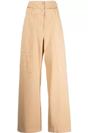 SYSTEM Layered-waist tapered trousers