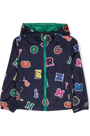 Moncler Letters padded hooded jacket