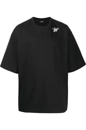 We11 Done Logo-print oversized T-shirt
