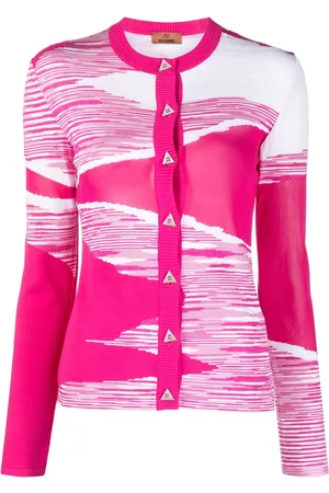 Missoni Semi-sheer details button-up cardigan