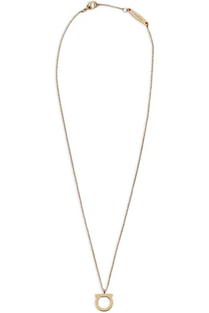 Salvatore Ferragamo Large Gancini pendant necklace