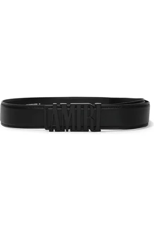 AMIRI Men Belts - Logo-lettering leather belt