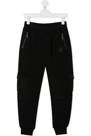 Philipp Plein Logo patch track pants