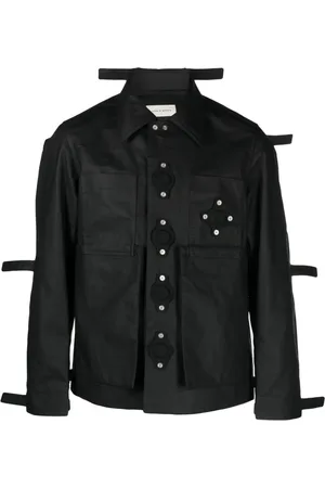 CRAIG GREEN Tab eyelet strings bomber jacket