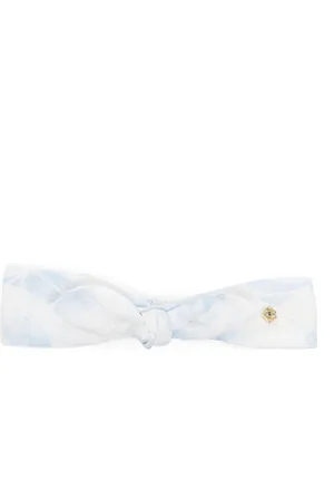 Tartine Et Chocolat floral-print bow-detail headband - White