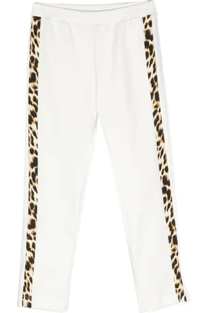 Roberto Cavalli Leopard-print track pants