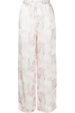 Armani Exchange Faded wide-leg trousers
