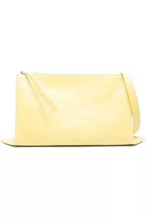 Jil Sander Zip-up leather shoulder bag