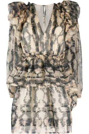 ULLA JOHNSON Adelaide printed silk minidress