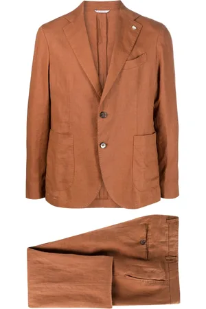 Manuel Ritz Men Suits - Two-piece single-breasted suit