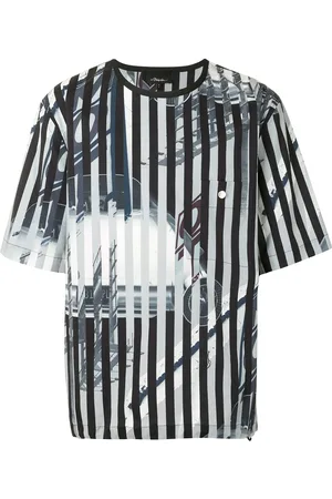 3.1 Phillip Lim Men Short Sleeve - Roadster print boxy T-shirt