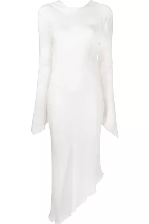 MATÉRIEL by Aleksandre Akhalkatsishvili Asymmetric backless sheer dress