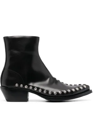 Premiata Men Boots - Rkomi stud-embellished 50mm boots