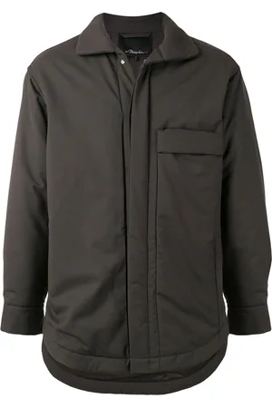 3.1 Phillip Lim Men Jackets - Serge wool-blend overshirt jacket