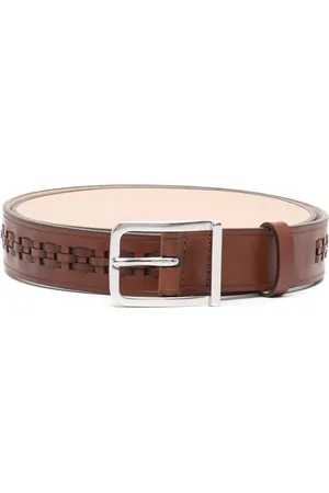 Paul Smith Men Belts - Leather buckle belt