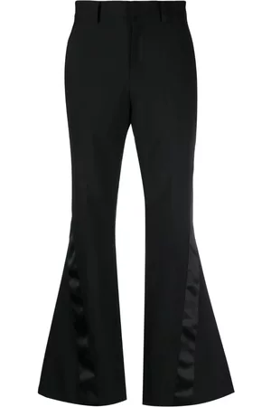 SACAI Side-stripe flared trousers