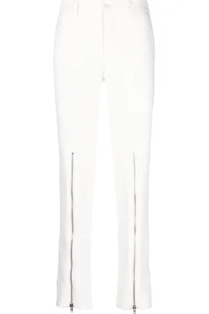 Comme des Garçons Decorative zip-detailing low-rise trousers