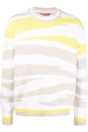 Missoni Zebra-print crew-neck jumper