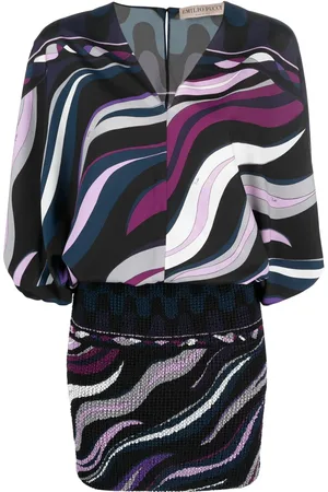 Puccini Printed mini dress