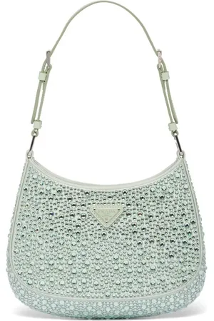 Women's Mini Tro Crystal-embellished Shoulder Bag - Sage