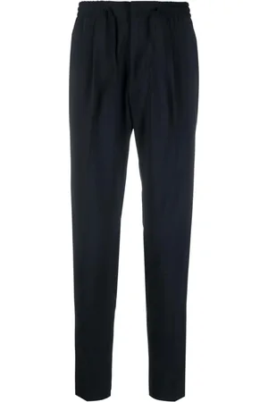 Manuel Ritz Men Pants - Straight-leg elasticated trousers
