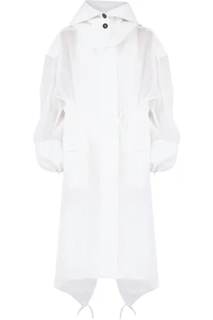 Salvatore Ferragamo Unlined organza trench