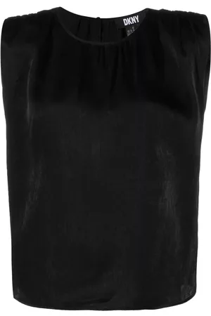DKNY Crew-neck sleeveless tank top