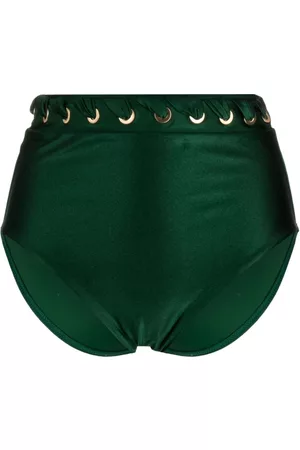 ZIMMERMANN Devi eyelet-detail bikini bottoms