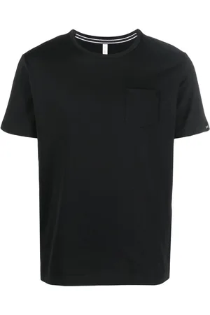 sun68 Men Short Sleeve - Patch-pocket cotton T-shirt