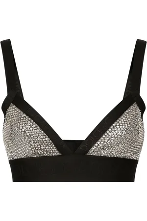 Dolce & Gabbana KIM DOLCE&GABBANA rhinestone-embellished triangle bra